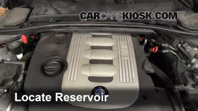 2010 BMW 335d 3.0L 6 Cyl. Turbo Diesel Líquido limpiaparabrisas Agregar líquido